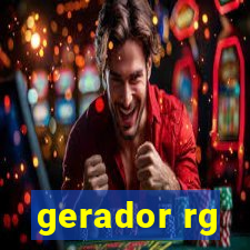 gerador rg